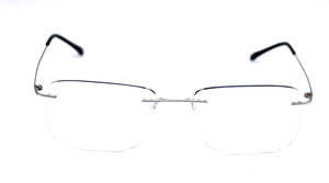 OTTOTO 21W5485Z SILVER EYEGLASSES FRAMES 34-17-145 AUTHENTIC